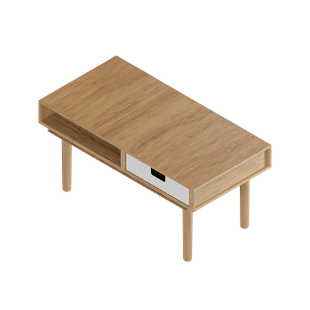 Office Desk  3D Icon