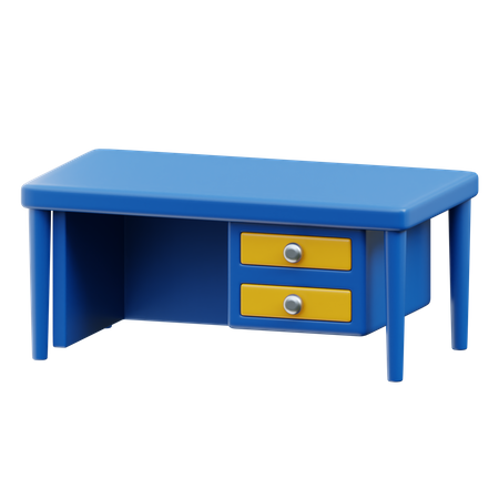 Office Desk  3D Icon