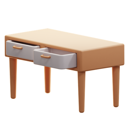 Office Desk  3D Icon