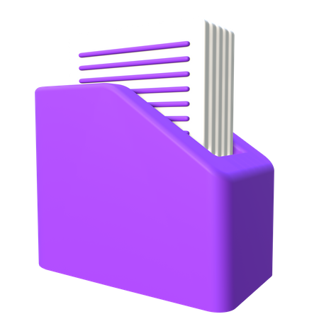 Office Document  3D Icon