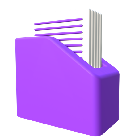 Office Document 3D Icon