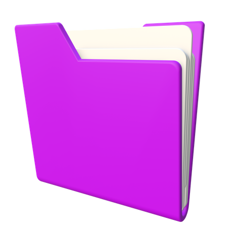 Office Document 3D Icon