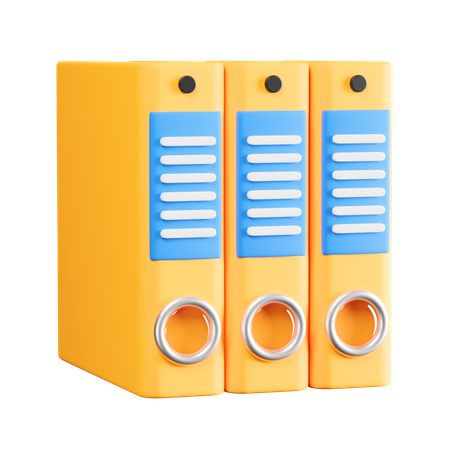 Office Files  3D Icon