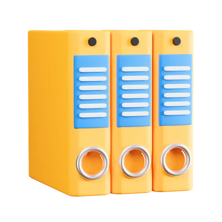 Office Files 3D Icon