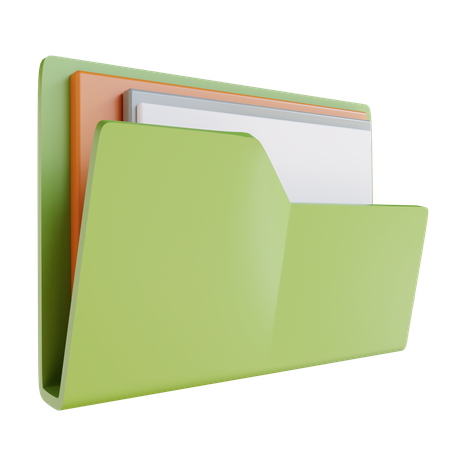 Office Folder  3D Icon