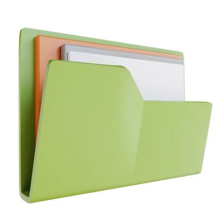 Office Folder  3D Icon