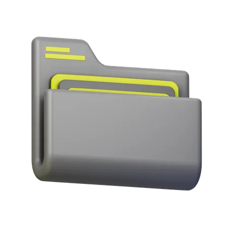 Office Folder  3D Icon