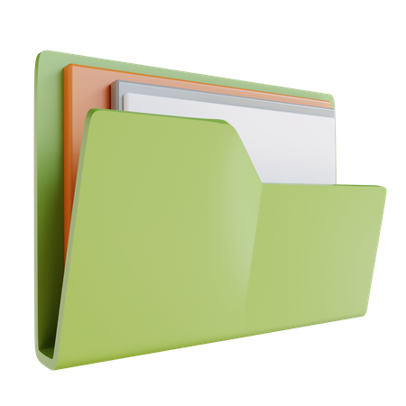 Office Folder  3D Icon