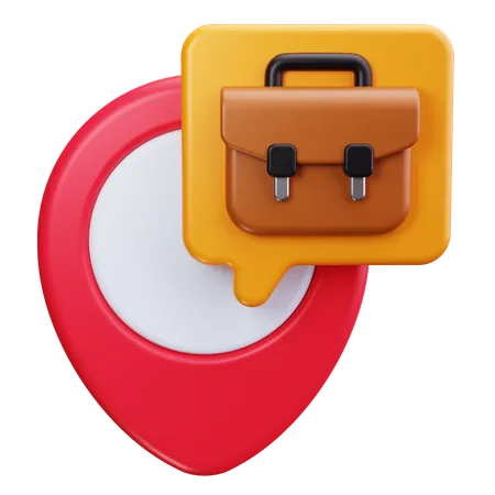 Office location  3D Icon