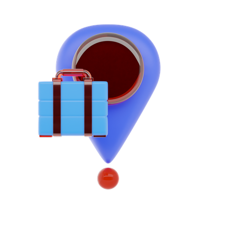 Office Location  3D Icon