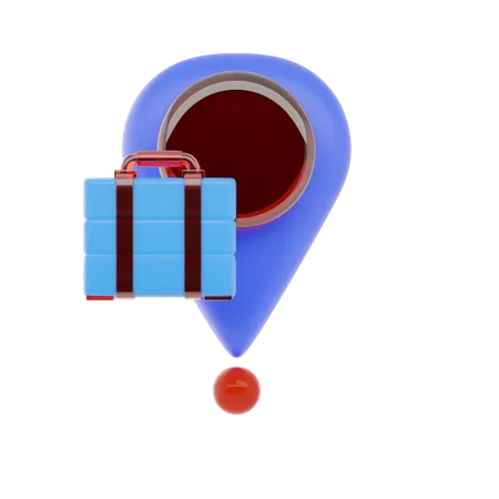 Office Location  3D Icon