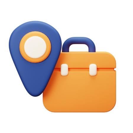 Office Location  3D Icon