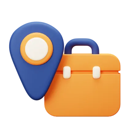 Office Location  3D Icon