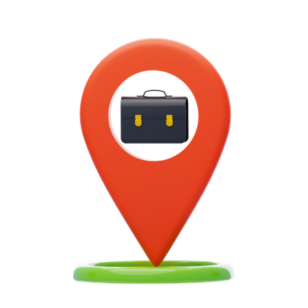 Office Location  3D Icon