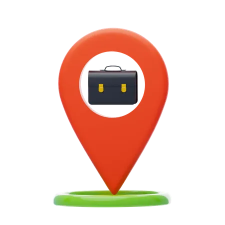 Office Location  3D Icon