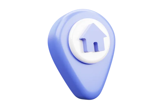 Office Location 3D Icon