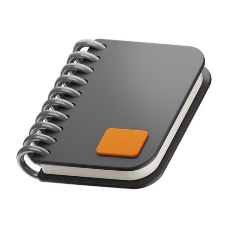 Office Notebook  3D Icon