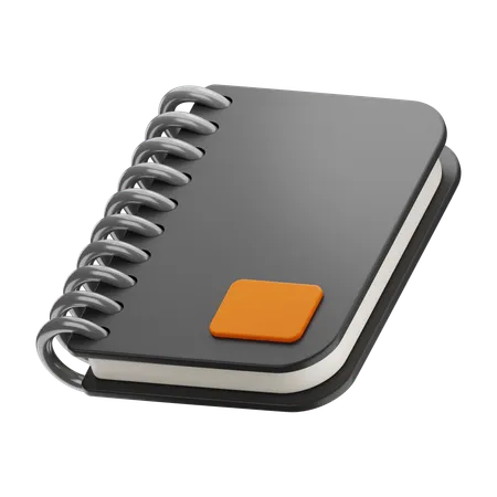 Office Notebook  3D Icon
