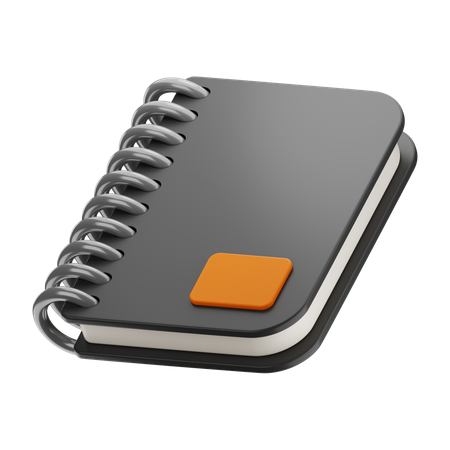 Office Notebook  3D Icon