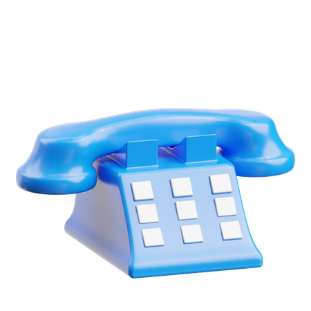 Office Phone  3D Icon