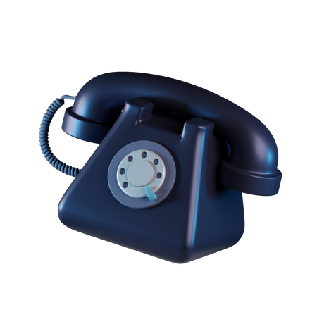 Office Phone  3D Icon