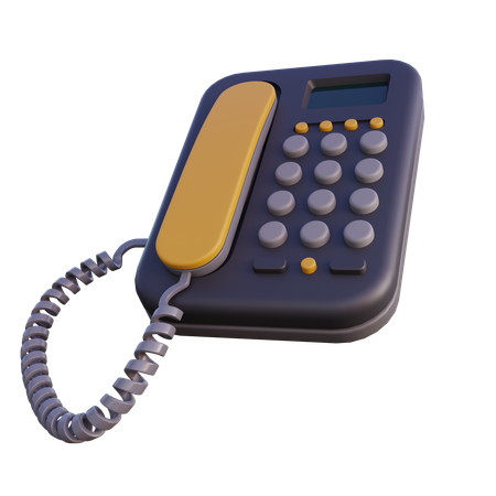 Office Phone  3D Icon