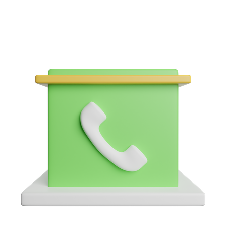 Office Phone  3D Icon