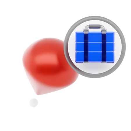 Office Pin  3D Icon