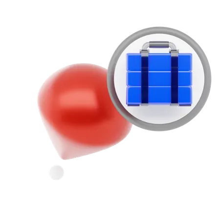 Office Pin  3D Icon