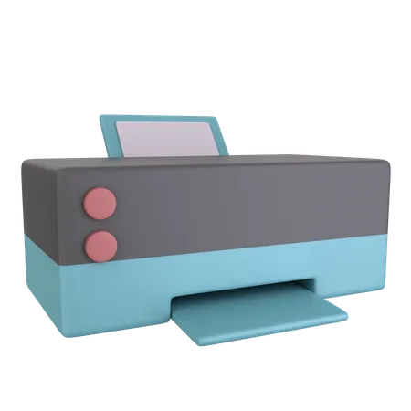 Office Printer  3D Icon