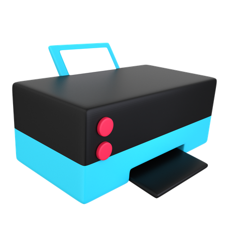 Office printer  3D Icon