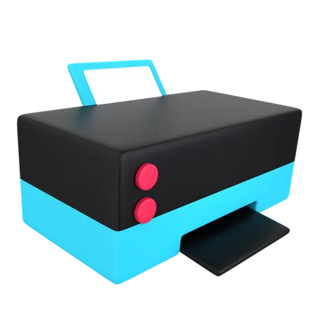 Office printer  3D Icon