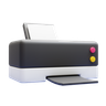 3d office printer logo