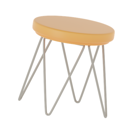 Office Stool  3D Icon