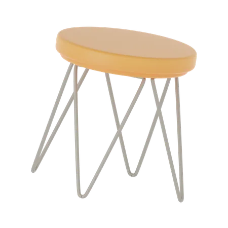 Office Stool  3D Icon
