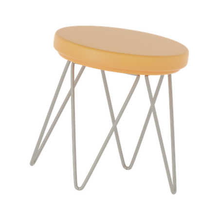 Office Stool  3D Icon