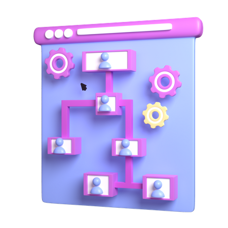 Office Structure  3D Icon