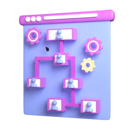 Office Structure  3D Icon