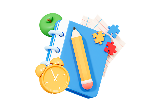 Office Supplies  3D Icon