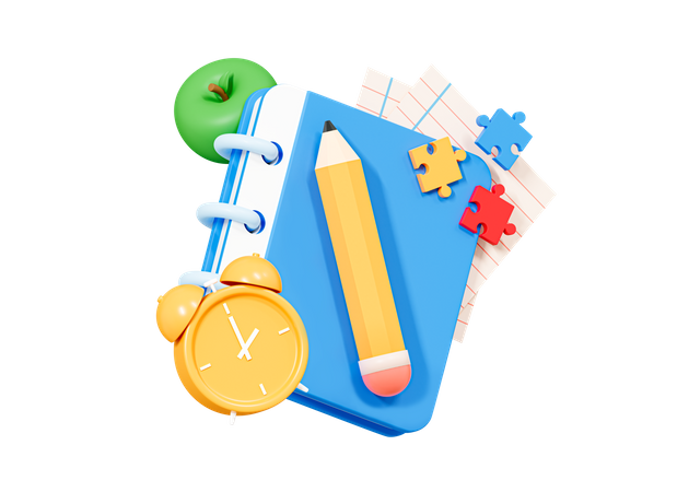 Office Supplies  3D Icon