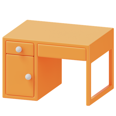 Office Table  3D Icon