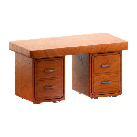 Office Table  3D Icon