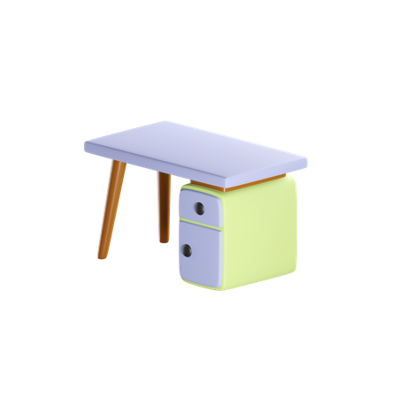 OFFICE TABLE  3D Icon