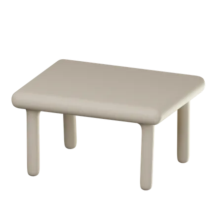 Office Table 3D Icon