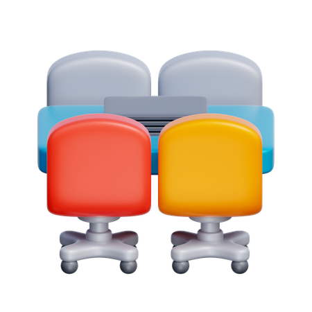 Office Team  3D Icon
