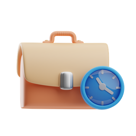 Office Time  3D Icon