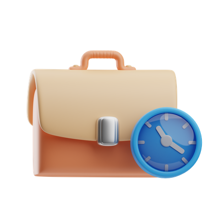 Office Time 3D Icon