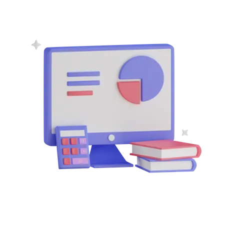Office Work  3D Icon