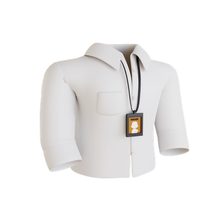 Office Worker Suit  3D Icon