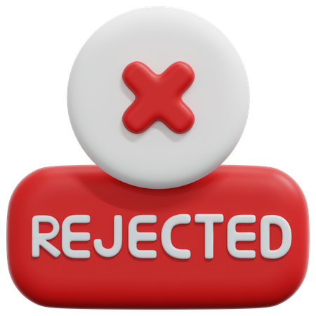 Official Rejected  3D Icon